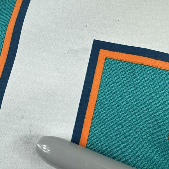 Miami Dolphins Jay Cutler Jersey Mens L Nike On Field #6 NFL Football Green READ - Picture 10 of 10